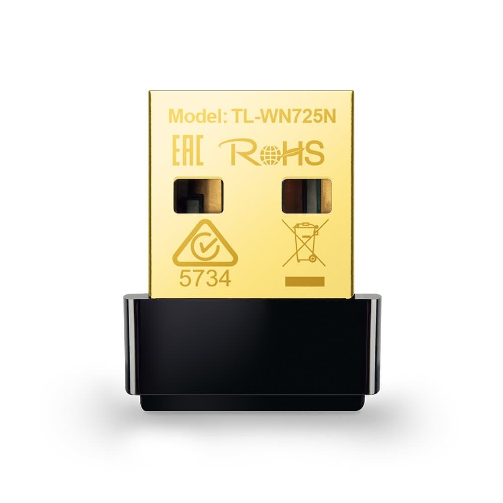 TP-Link TL-WN725N, Wireless USB Adapter, 150 Mbps, 2.4 GHz