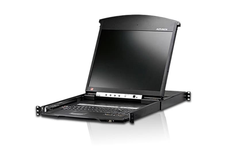ATEN KL1516Ai 16-Port KVM Switch, 1600×1200, 19" LCD, 36W