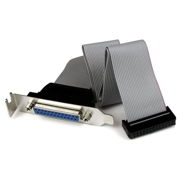 StarTech Parallel Port Header Cable, DB25 to IDC26, 16" Cable, Low Profile