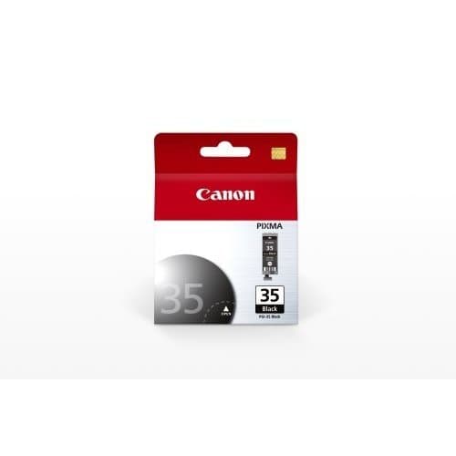 Canon PGI-35 Black Ink Cartridge, Pigment-based, Smart LED, Enhanced Text