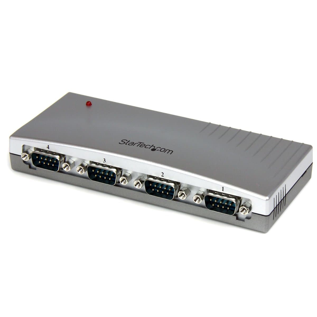 StarTech 4-Port USB to RS232 Adapter, Serial Hub, Bus-Powered