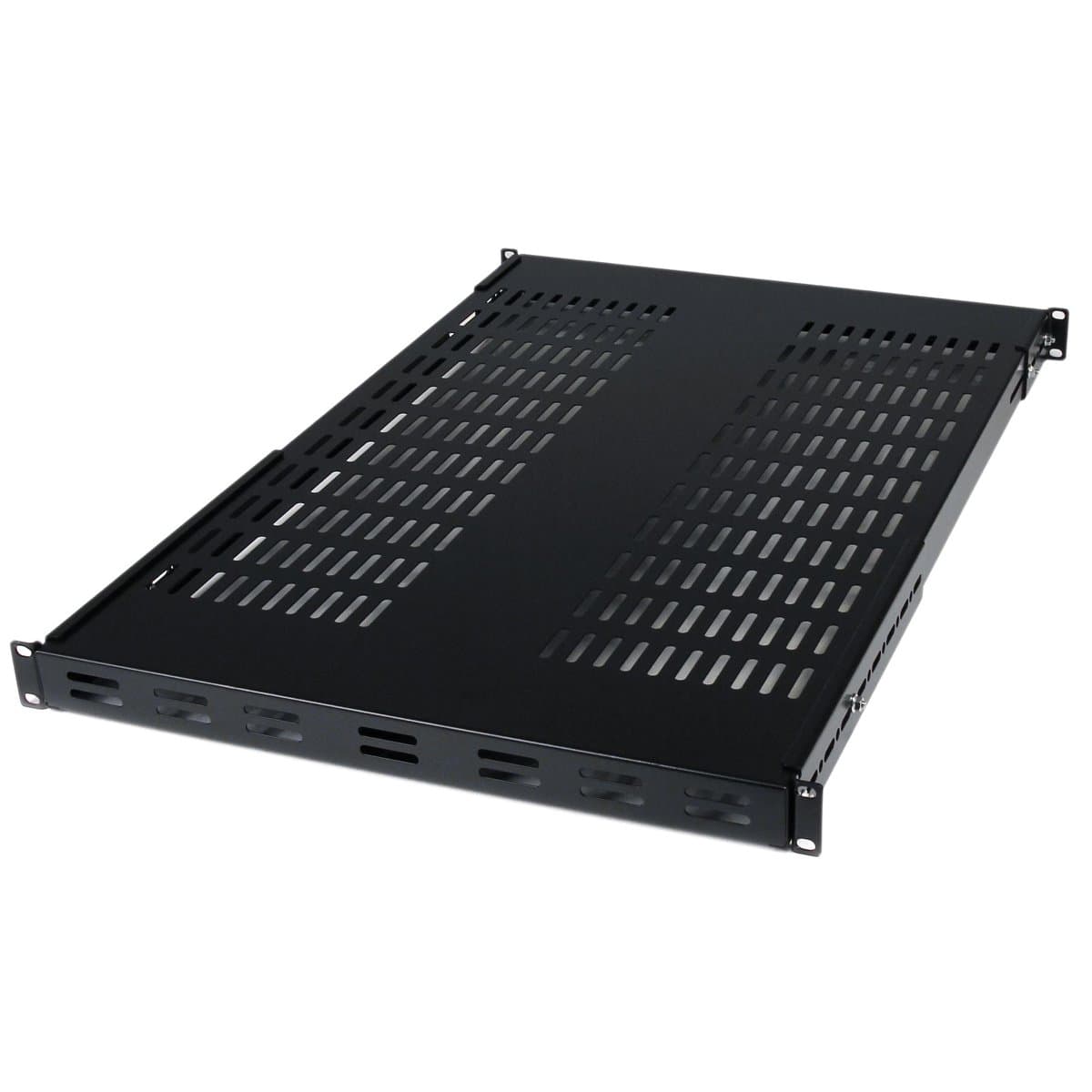 StarTech 1U, Adjustable Rack Mount Shelf, 175 lbs, 27.5 in