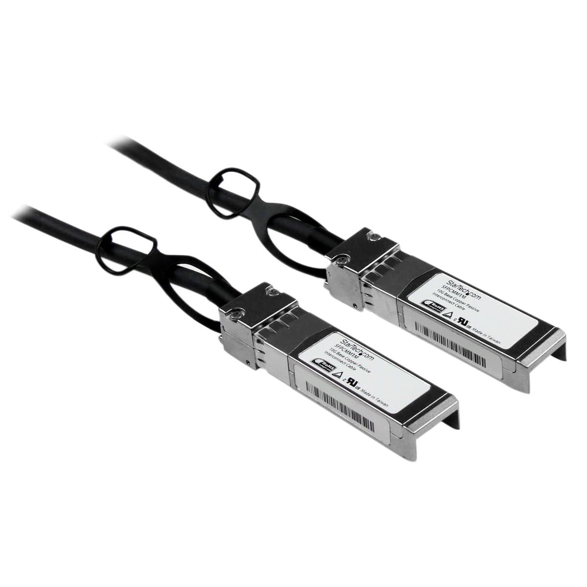 StarTech SFP-H10GB-CU1M Compatible DAC Cable, 1m, 10G SFP+, Twinax Copper, Passive