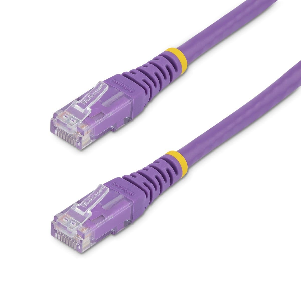 StarTech Cat6, Purple Ethernet Cable, 15 ft, 1 Gbps, UTP