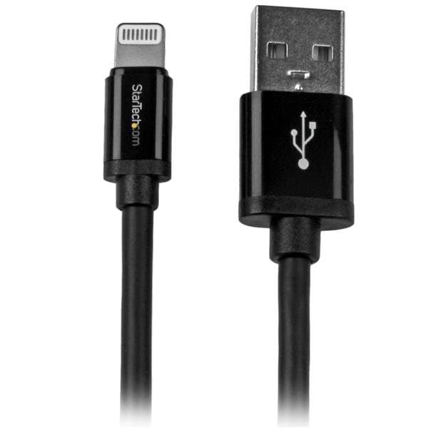 StarTech USB-A to Lightning Charging Cable, 2m, MFi Certified