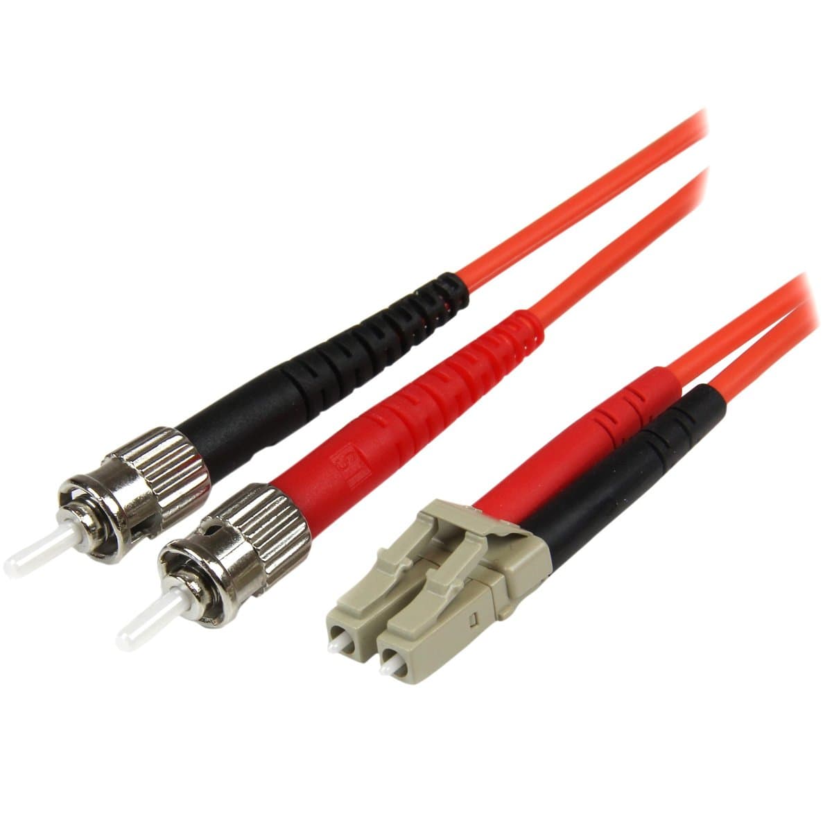 StarTech Fiber Optic Cable, Multimode OM2 LC/ST, 1 m, 50/125 µm