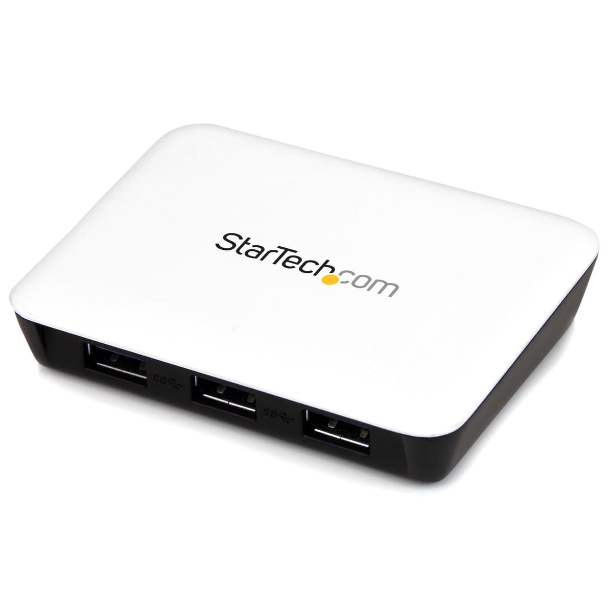 StarTech USB 3.0 Gigabit Ethernet Adapter, 3-Port USB Hub, 5000 Mbps, RJ45 Ethernet