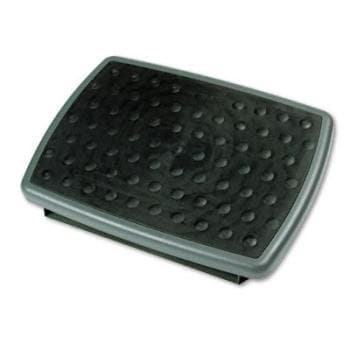 3M Adjustable Foot Rest, Charcoal Grey, 13" × 18" × 4", Ergonomic, Non-Skid