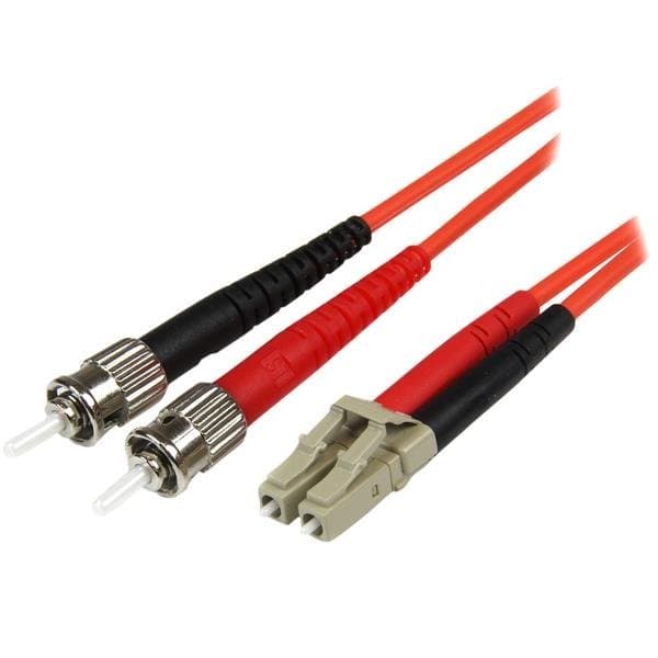 StarTech 5m Fiber Optic Cable, OM2 Multimode, 50/125, LC/ST, LSZH