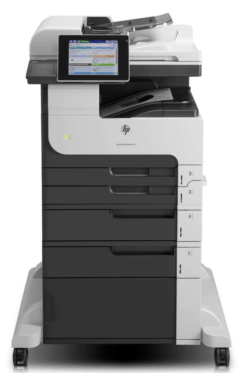 HP LaserJet Enterprise M725f, A3 Multifunction, 1200 DPI, Mono Print, Color Scan