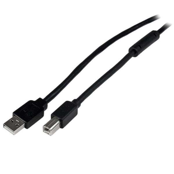 StarTech USB 2.0 A to B, Active Cable, 20m, Long-Distance