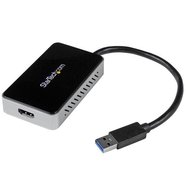 StarTech USB 3.0 to HDMI Adapter, 1920×1200, USB Pass-Through