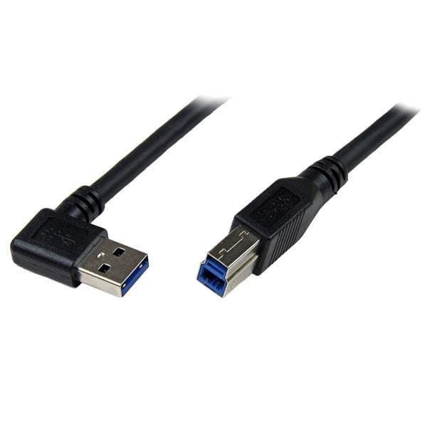 StarTech USB 3.0 Cable, Right Angle A to B, 1 m, 5 Gbps
