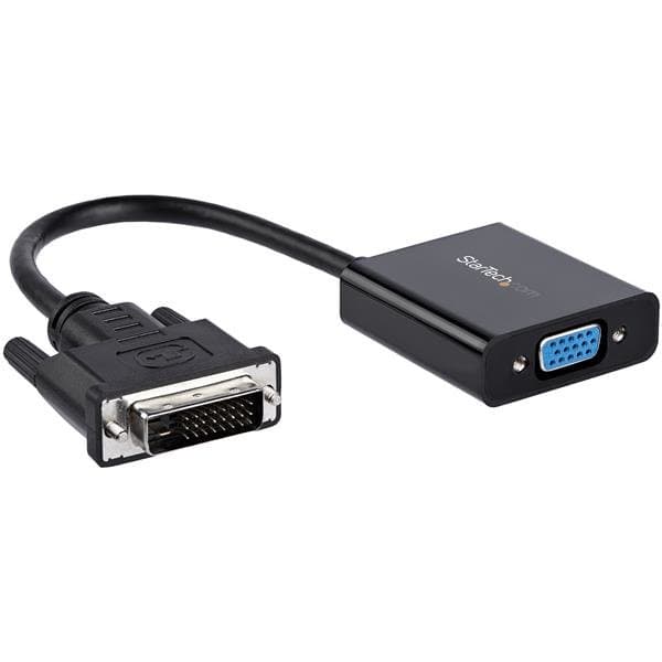 StarTech DVI-D to VGA Active Adapter, Video Converter, 1920×1080, 720p/1080p