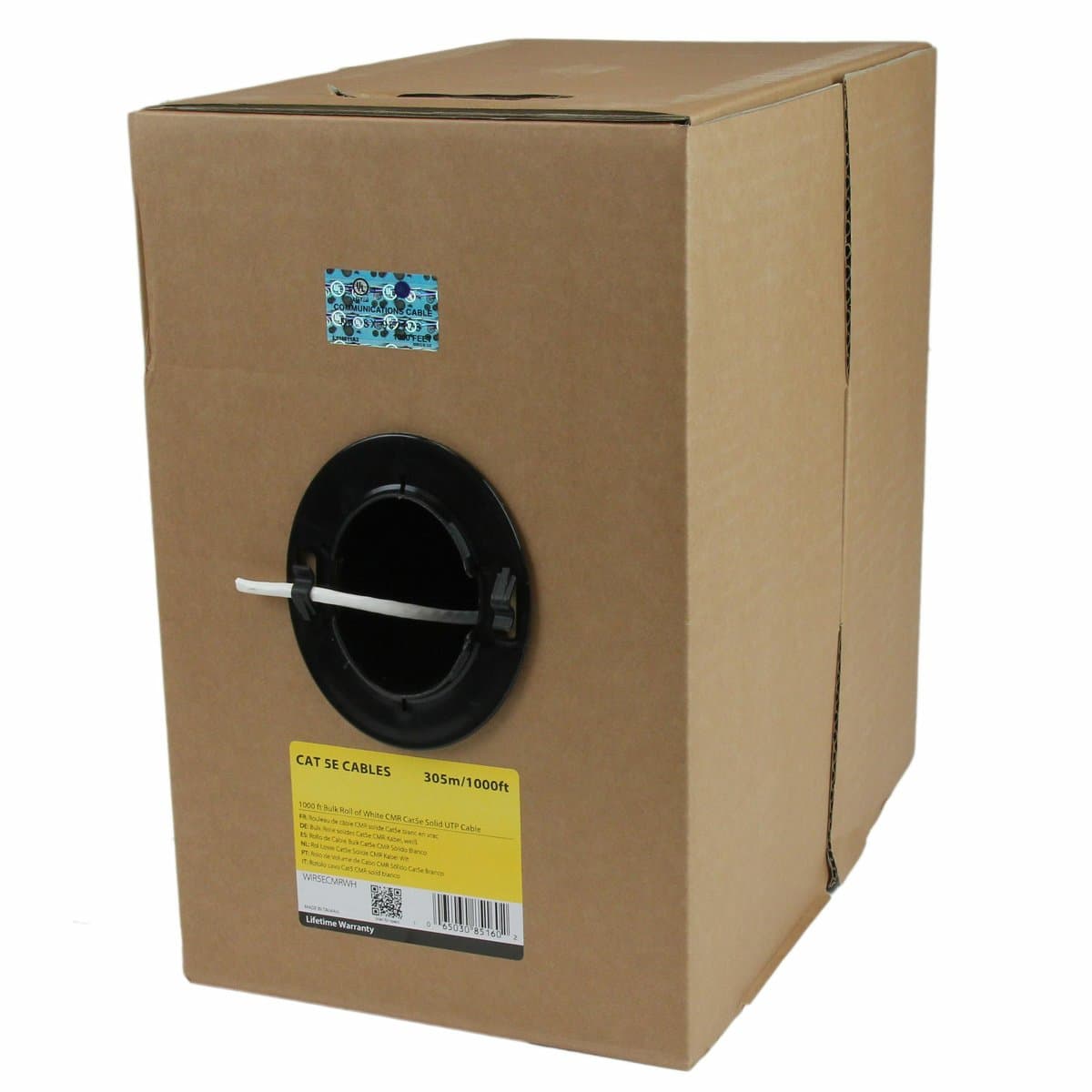 StarTech RZ0825, Cat5e Bulk Cable, 1000 ft, Solid, CMR