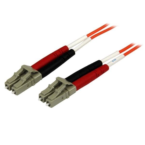 StarTech 3m Multimode Fiber Optic Cable, OM2, 50/125, LC/LC, OFNP Plenum