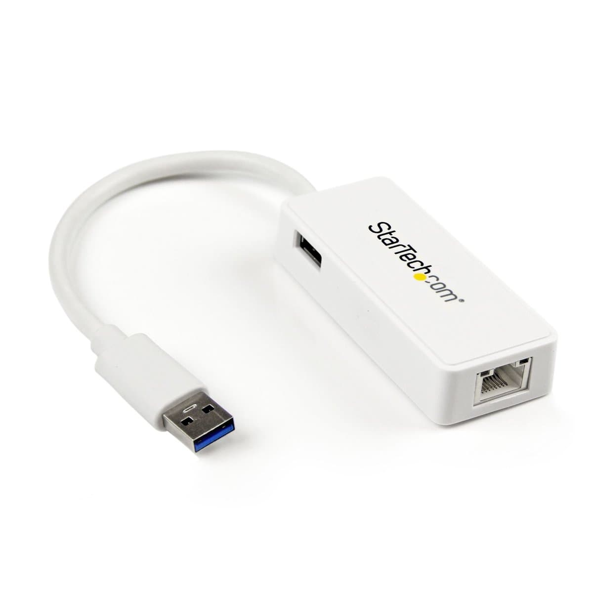 StarTech USB 3.0 Gigabit Ethernet Adapter, NIC, 5 Gbps, Gigabit RJ-45