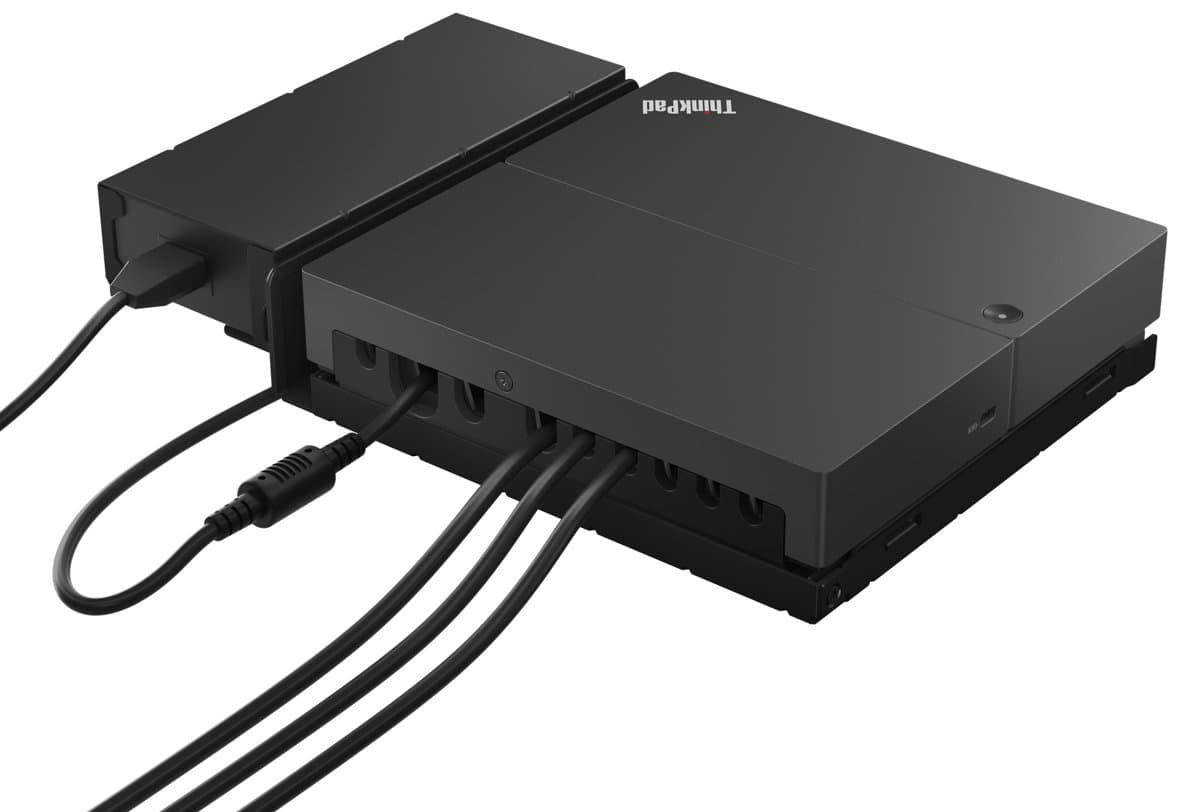 Lenovo ThinkSmart SmartDock, USB 3.2 Gen 2 Type-C, 4K 60Hz, Gigabit Ethernet