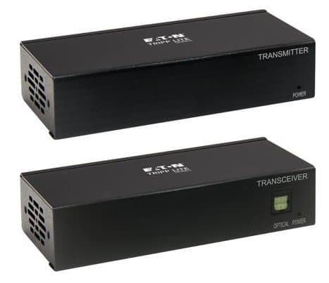 Eaton DisplayPort Over CAT6 Extender Kit Trans/Rec W Repeater 4K Poc