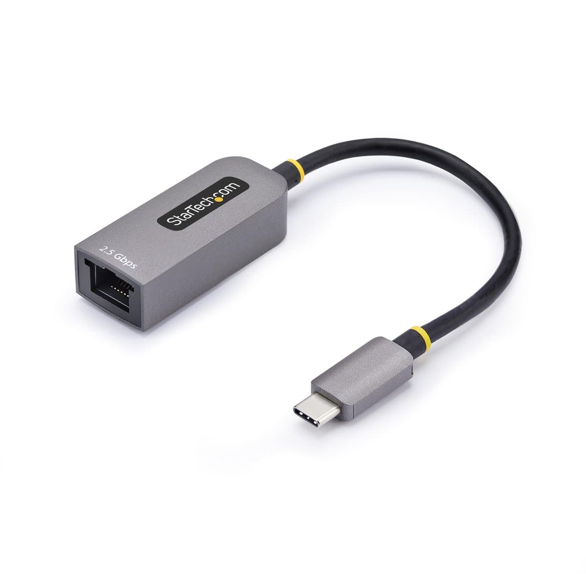 StarTech 2.5GbE USB-C Ethernet Adapter, 2.5 Gbps, USB Type-C