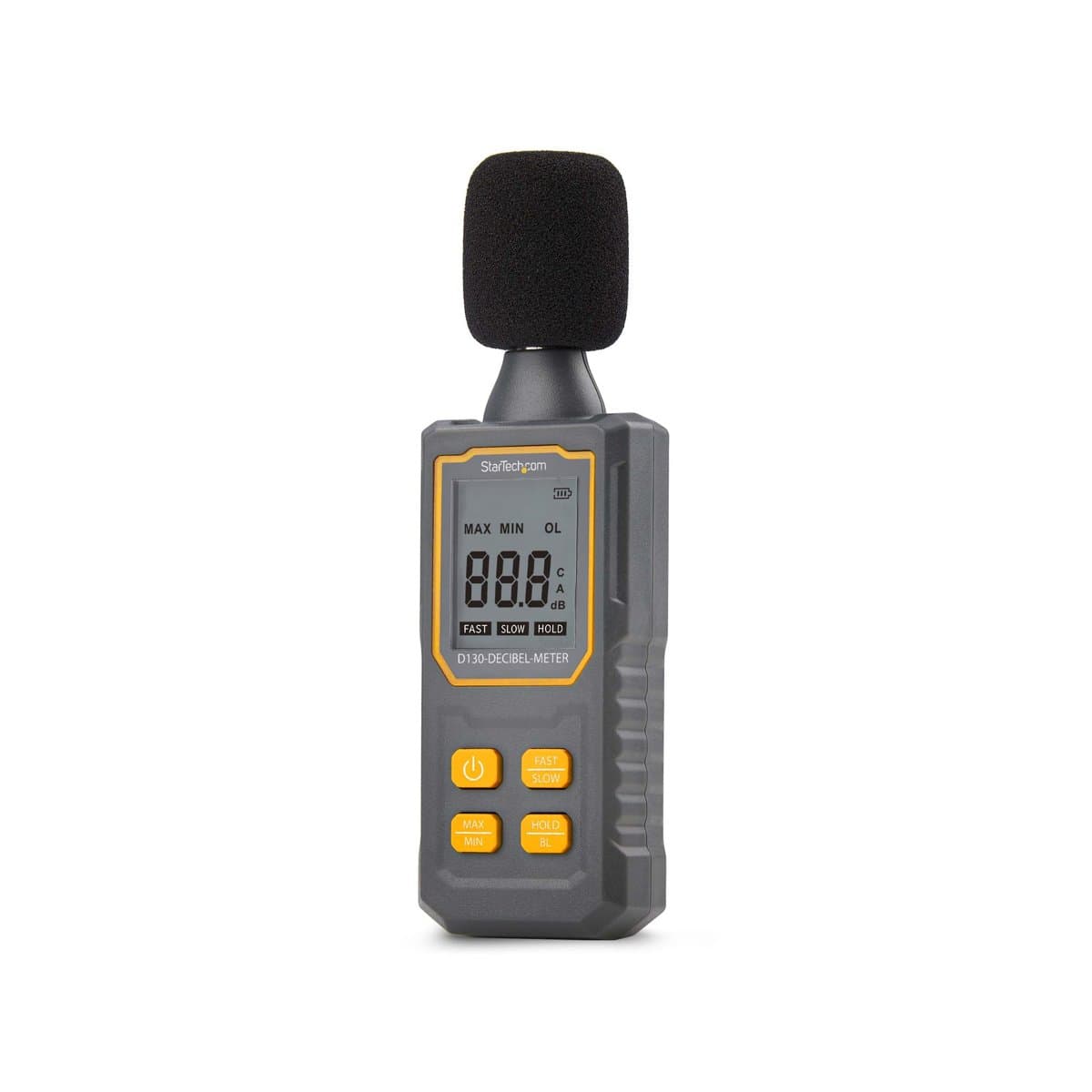 StarTech Handheld Digital Sound Meter, 30-130 dBA, IP54 Rated