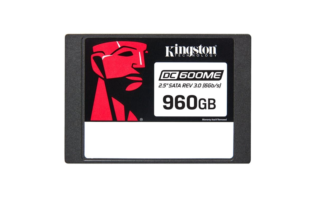 Kingston DC600ME 960GB Mixed-Use SSD, 2.5" SATA, 560MB/s Read, Enterprise