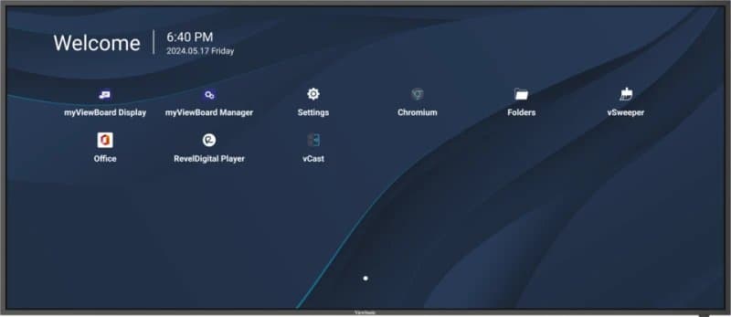 ViewSonic CDE105UW, 105" Ultrawide Display, 5120×2160, 21:9, 500cd/m²