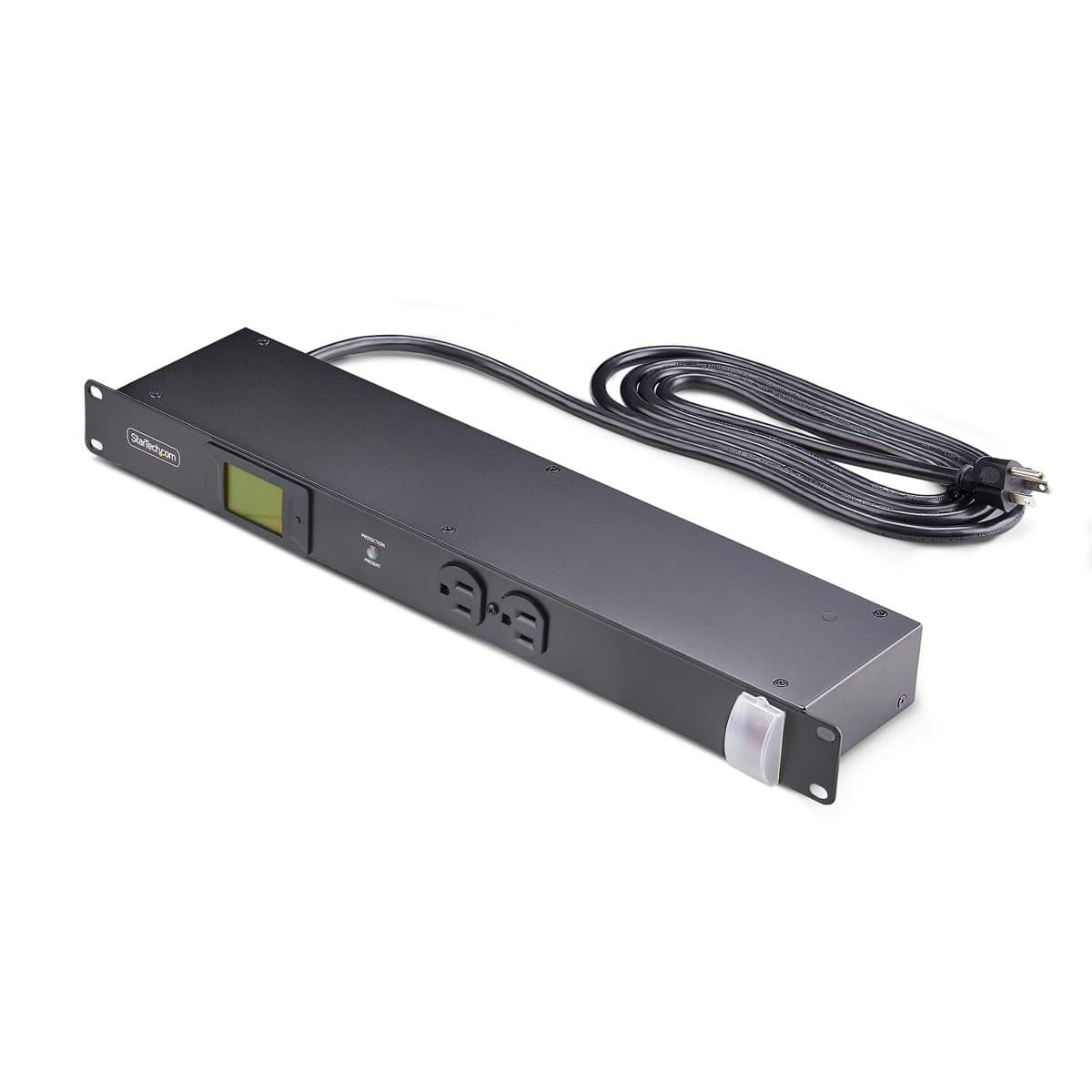 StarTech S44658, Rack Mount PDU, 1U Horizontal, 8× NEMA 5-15R, 15A