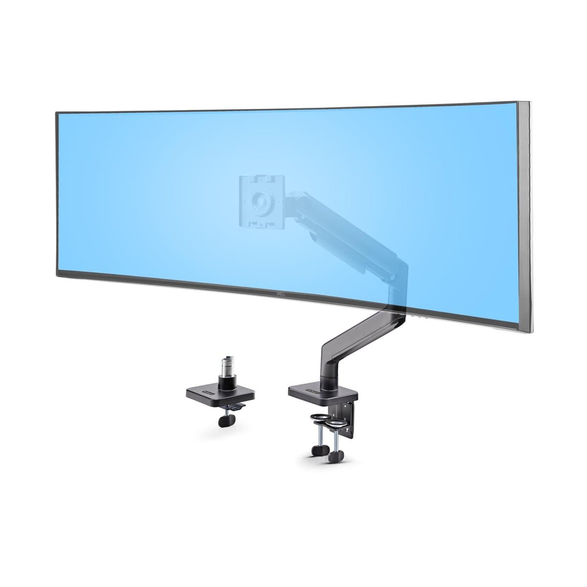 StarTech Monitor Desk Mount, Up to 49in, 32:9 Ultrawide, 44lb Capacity, Spring Arm
