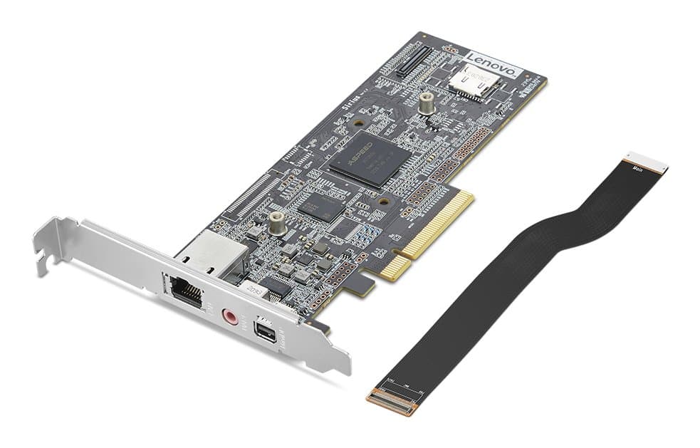 Lenovo ThinkStation BMC PCIe Adapter P8/P7/P5, Mini DisplayPort, RJ-45, Remote Management