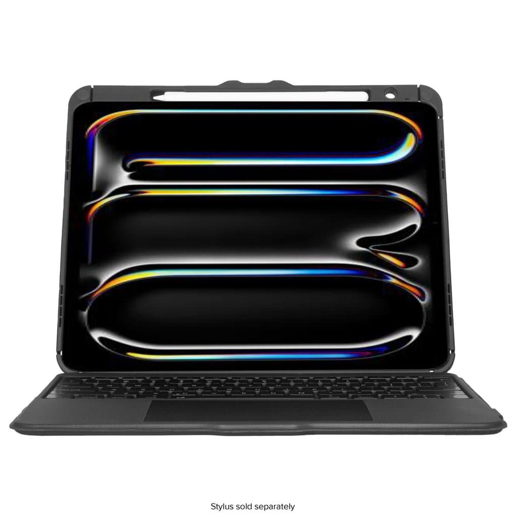Targus VersaVu Bluetooth Keyboard Case, iPad Pro 13-inch, Trackpad, 360° Rotation, Black