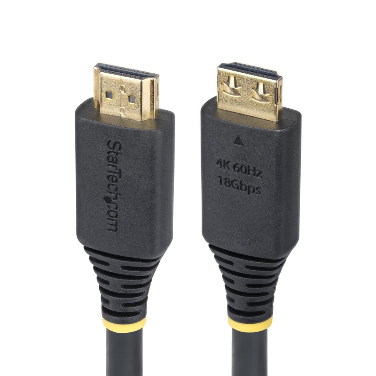 StarTech 15ft High Speed HDMI Cable, HDMI 2.0, 4K 60Hz, 18Gbps