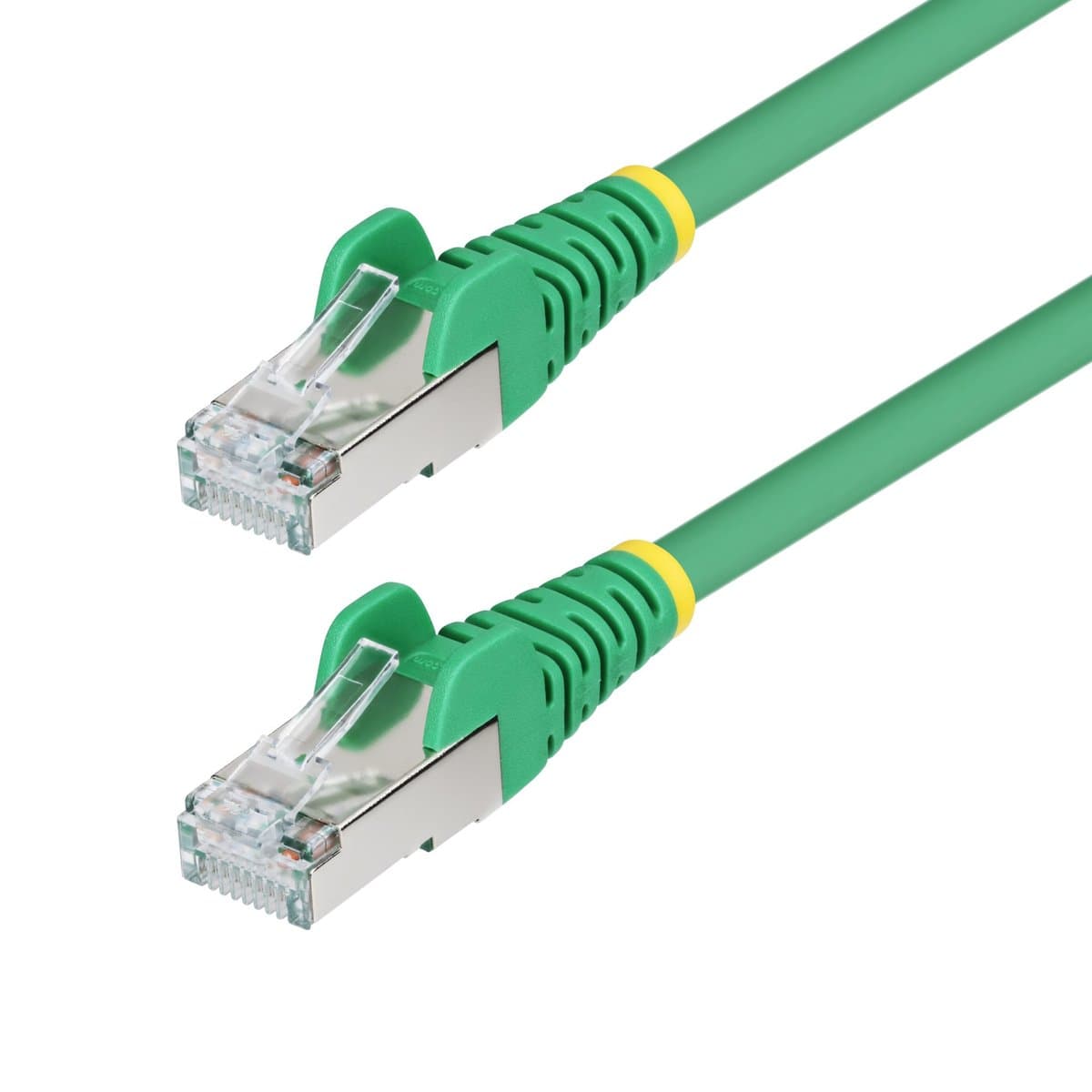 StarTech Cat6a Ethernet Cable, 6", 10GbE, 100W PoE++, S/FTP