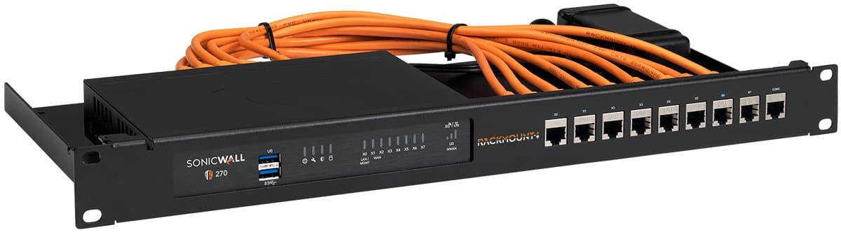 Rackmount.IT RM-SW-T11I, Firewall Rack Mount, 19" 1U, SonicWall TZ270W–TZ470W