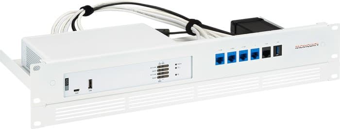 Rackmount.IT RM-SR-T14 Firewall Rack Mount, Sophos XGS 88, 19" Rack, White