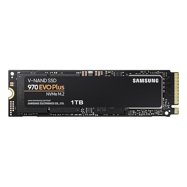 Samsung 970 EVO Plus, 1TB, M.2, PCIe 3.0 NVMe, 3500MB/s Read