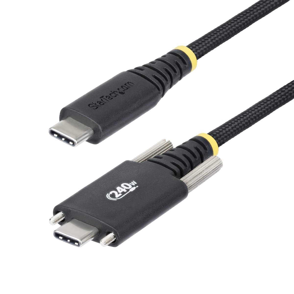 StarTech USB-C Charging Cable, 2m, 240W PD, USB-IF Certified