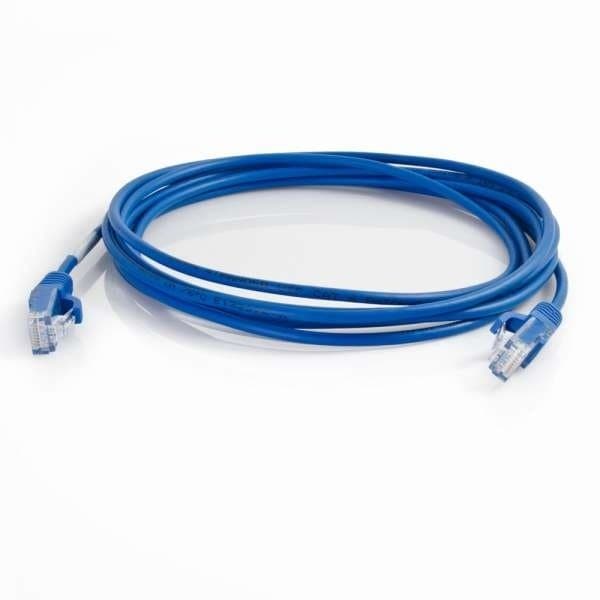 Legrand VS Cat6 UTP Patch Cord, 7 ft, Blue, 28 AWG