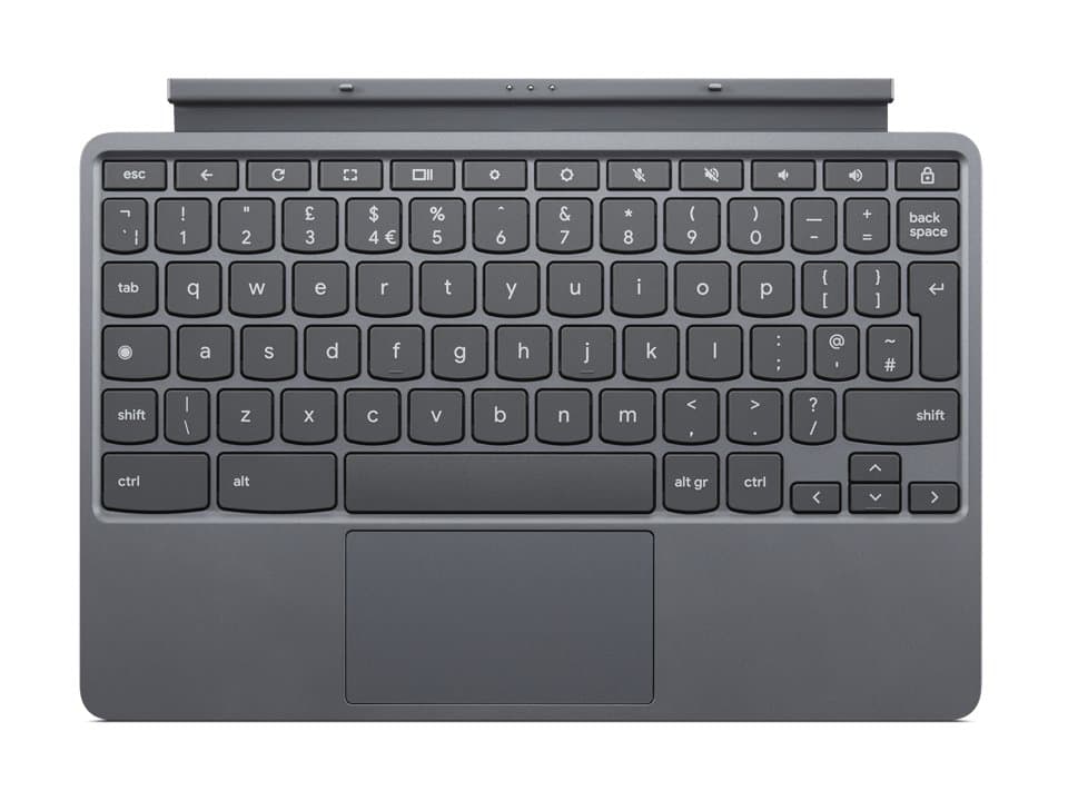 Lenovo Chromebook Duet G2 Folio Keyboard, Wired/Wireless, Pogo Pin, Dock Powered