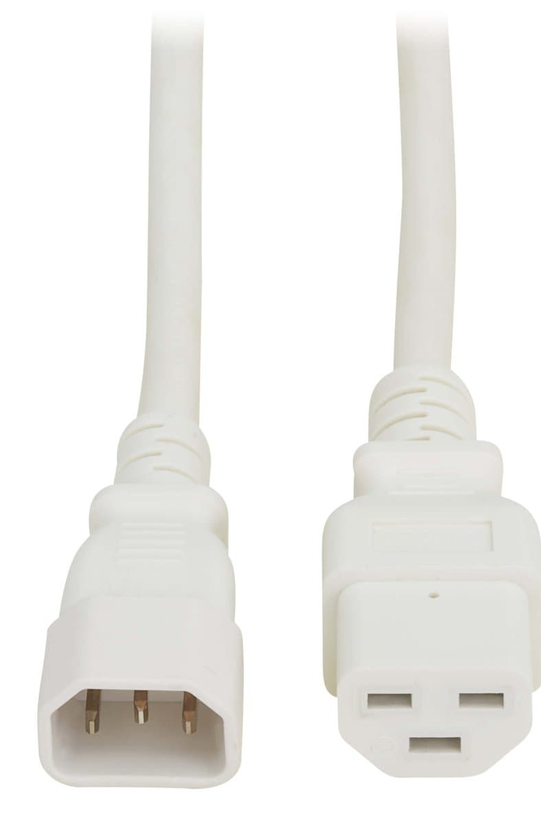 Eaton Power Cord Heavy-Duty, C14–C21, 15A, 250V, 14AWG, 2.5ft