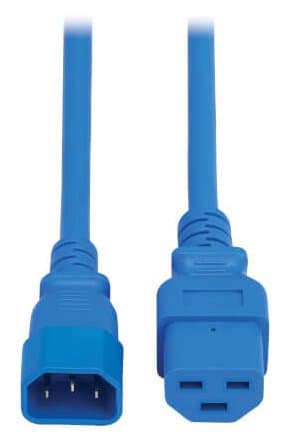 Eaton Power Cord C14–C21, 15A 250V, 14AWG, 2.5ft
