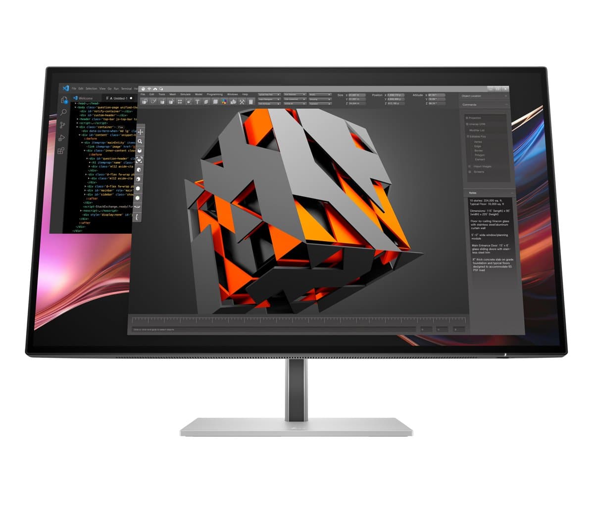 HP Series 7 Pro 27" Monitor 727pu, 2560×1440 QHD, 5ms Response, Thunderbolt 4