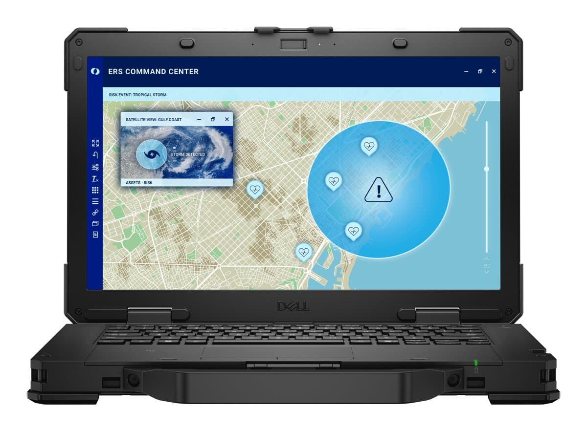 Dell Pro Rugged 14 RB14250, Intel Core Ultra 5, 14" FHD, 16GB DDR5, 512GB SSD