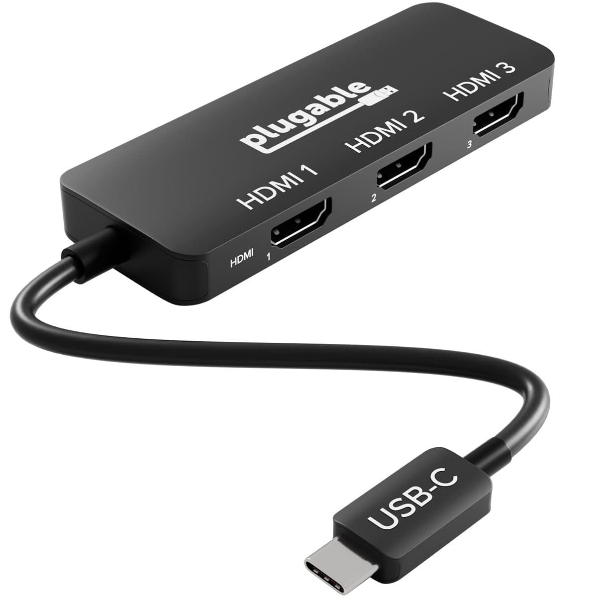 Plugable Multi-Monitor Adapter USB-C MST Adapter