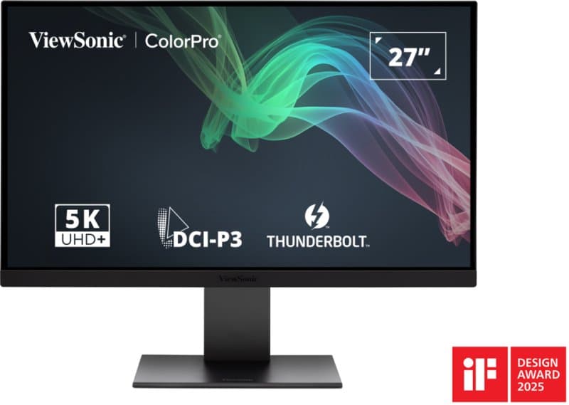 Viewsonic ColorPro VP2788-5K, 5K IPS Monitor, 27-inch, Thunderbolt 4