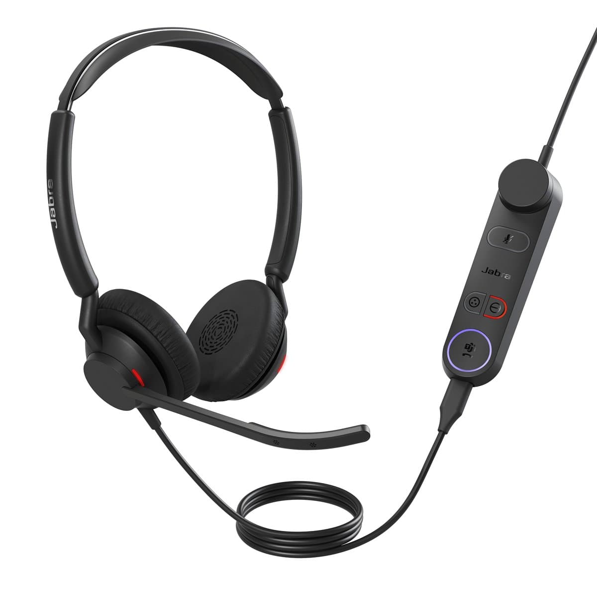 Jabra Engage 50 II UC Stereo Headset, Wired, USB-C/A, 3 Microphones