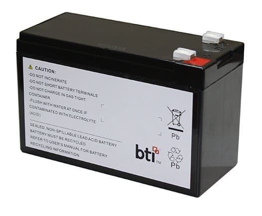 Battery Technology 12V 9Ah Sealed Lead Acid Battery, T2/F2 Terminal