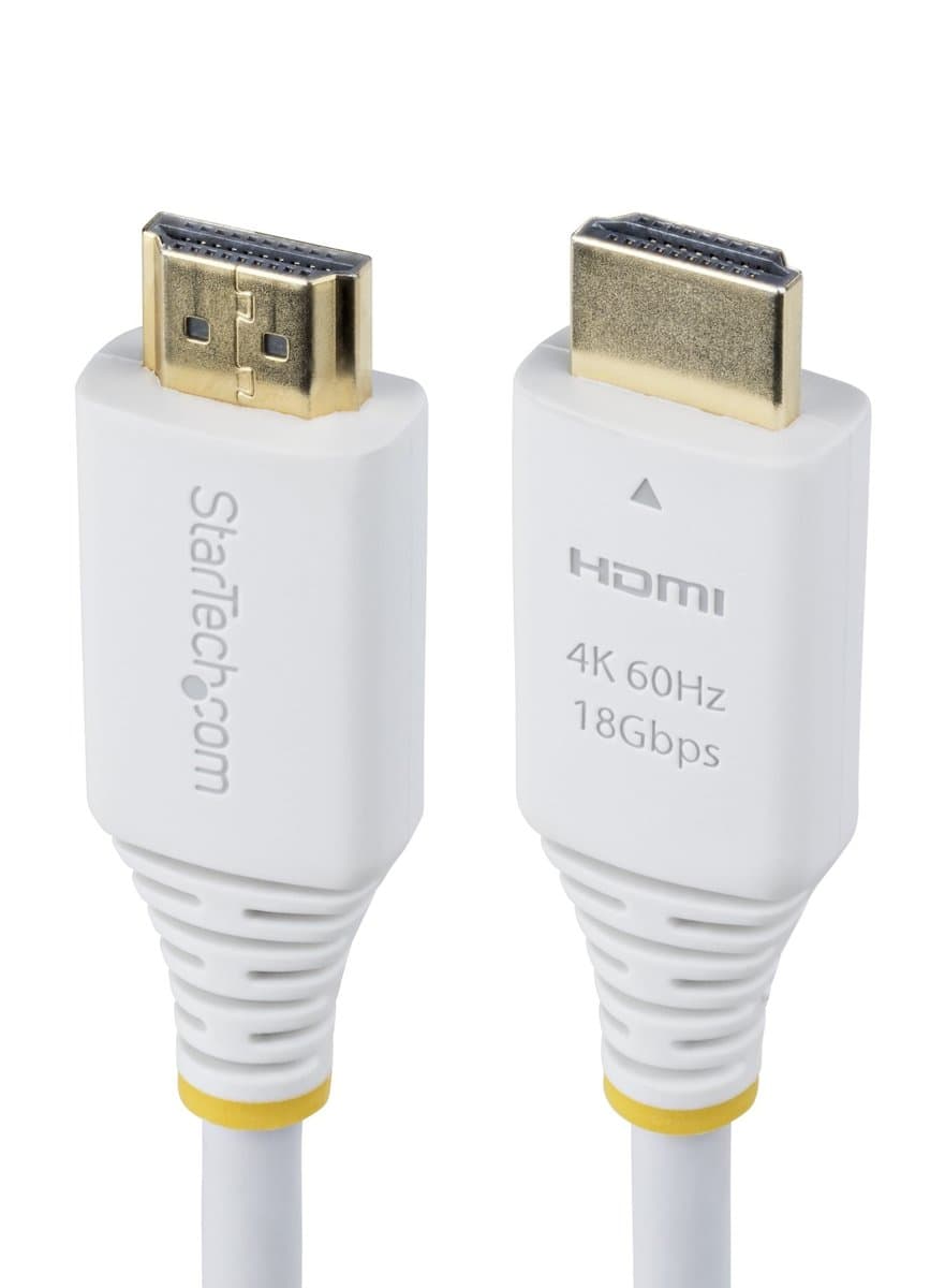 StarTech 10ft Premium Certified, HDMI 2.0 Cable, 4K 60Hz, 18Gbps
