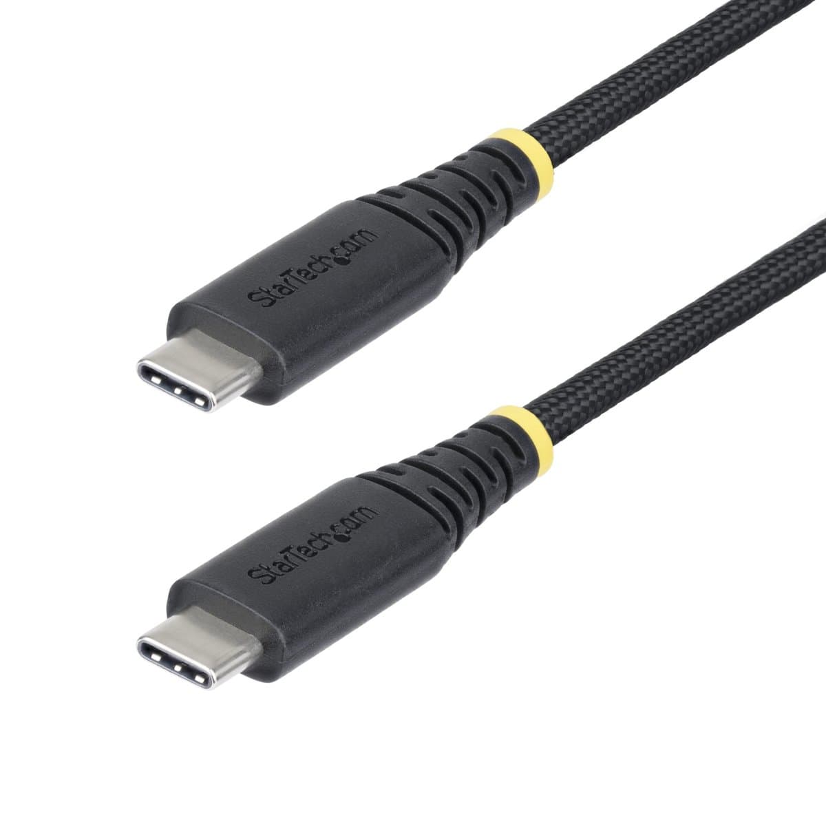 StarTech 6-foot USB-C Charging Cable, 240W Power Delivery, USB 2.0, Braided