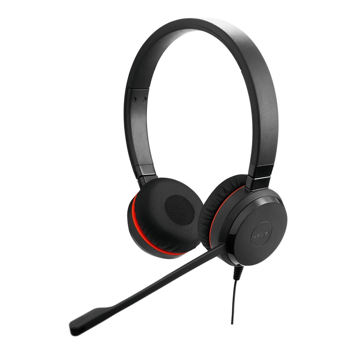 Jabra Evolve 30 II MS Stereo, Wired USB-C/USB-A + 3.5 mm Headset, MS Teams, Black